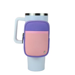 CupClutch | Stanley Cup Bag | Stanley Cup Accessory | Tumbler Bag | Tumbler Pouch | Tumbler Cup Carry-All | Yeti Cup Bag | Water Bottle Bag