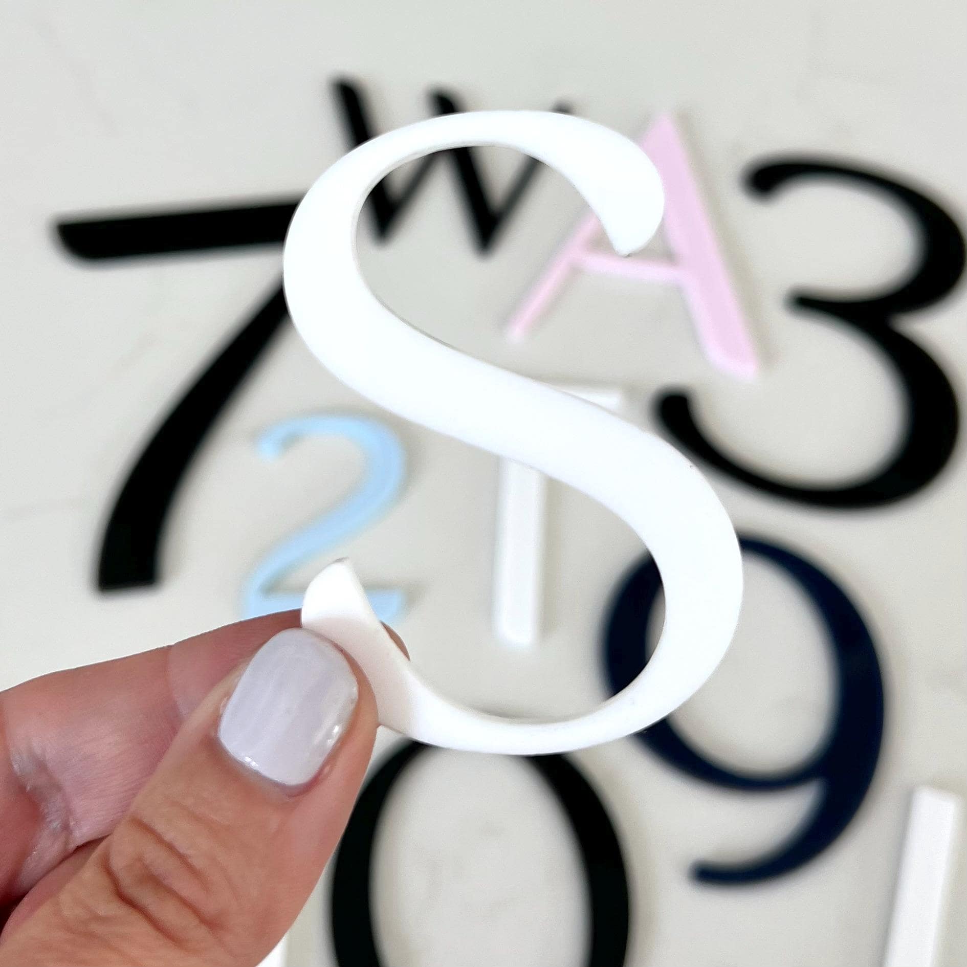 Custom Lettered Custom Acrylic Letters for Signs | Letters for Wedding Signs | Acrylic ...