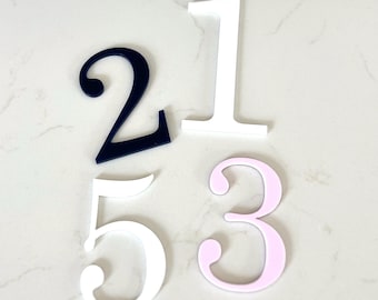 House Address Numbers | Letters for Wedding Signs | Acrylic Numbers for Address Signs | Letters for Cake | Numbers for Address Sign