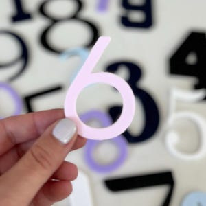 House Address Numbers | Letters for Wedding Signs | Acrylic Numbers for Address Signs | Letters for Cake | Numbers for Address Sign