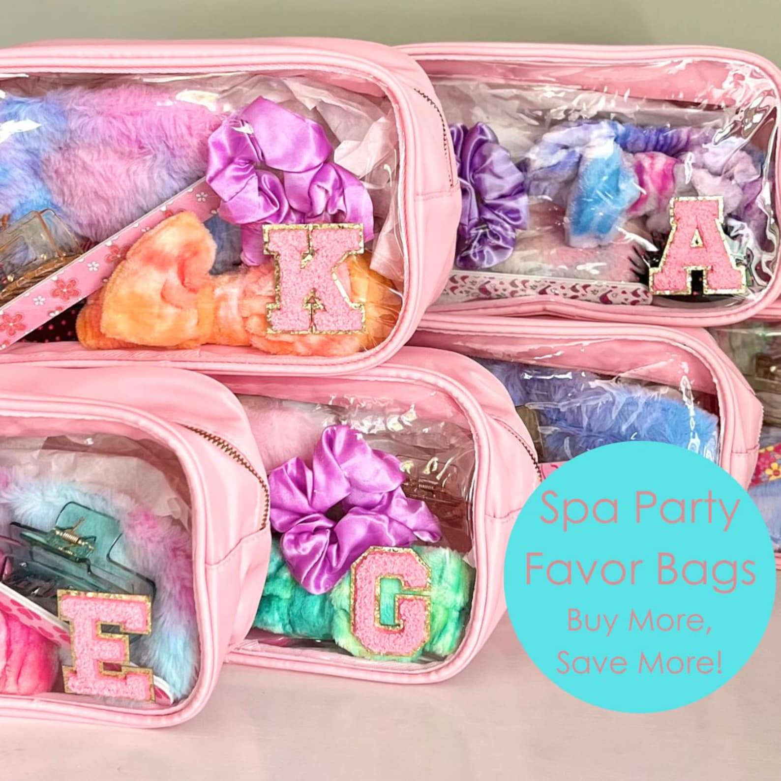 SPA PARTY BAG  Spa Party Favor Bag Bachelorette Spa Kits  Girls Spa Birthday Party Favor  Tween Spa Party Favor  Kid Spa Party 