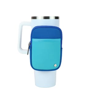 CupClutch | Stanley Cup Bag | Stanley Cup Accessory | Tumbler Bag | Tumbler Pouch | Tumbler Cup Carry-All | Yeti Cup Bag | Water Bottle Bag