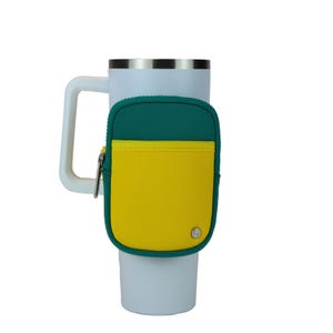 CupClutch | Stanley Cup Bag | Stanley Cup Accessory | Tumbler Bag | Tumbler Pouch | Tumbler Cup Carry-All | Yeti Cup Bag | Water Bottle Bag
