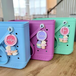 5Pcs DIY Charms For Bogg Bag Accessories Beach Bag Accessories Charms For Bogg Bag/Beach Bag/Simply Southern Beach Totes Acrylic