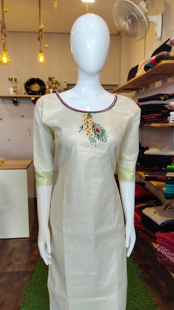 Buy Cotton Kurtis Online in Kerala