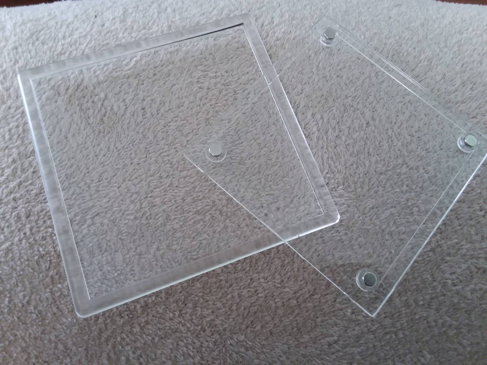 Blank Square Acrylic Coaster Blank For Cross Stitch Etsy