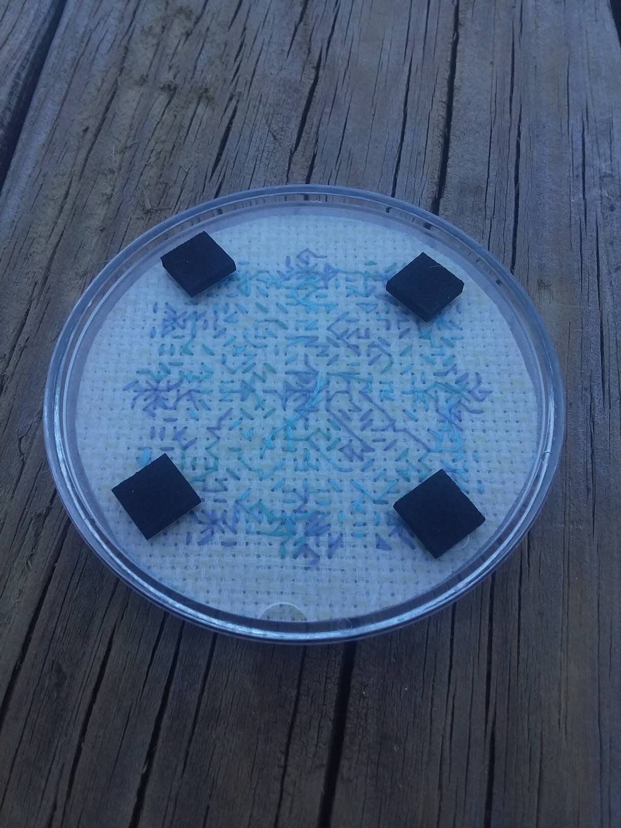 Clear Round Blank Acrylic Coasters for Cross Stitch or Photos Etsy