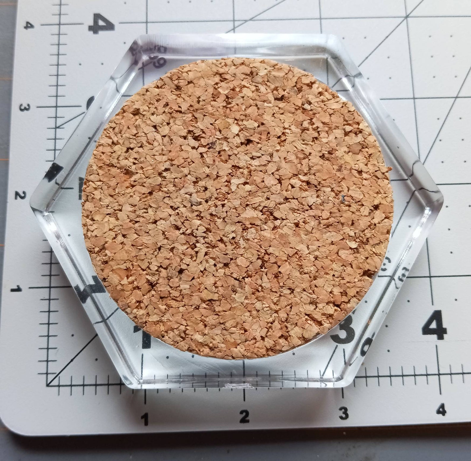 Clear Blank Acrylic Hexagon Coaster for Cross Stitch Etsy