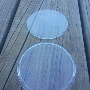 Round Clear Blank Acrylic Coasters For Cross Stitch or Photos