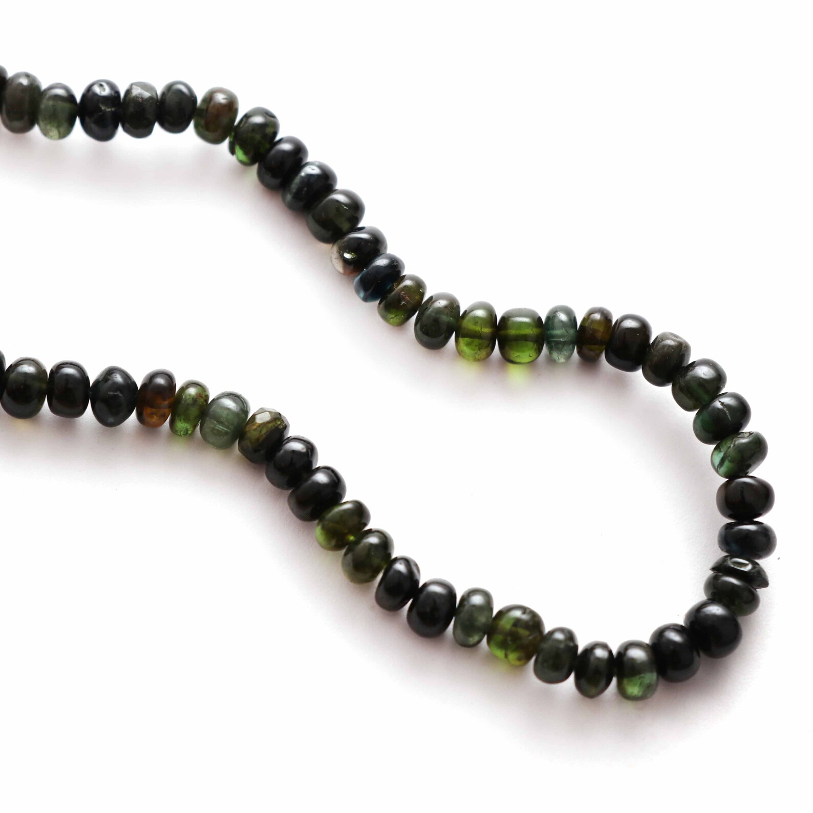 Natural Tourmaline Beads Tourmaline Smooth Beads Brown Etsy