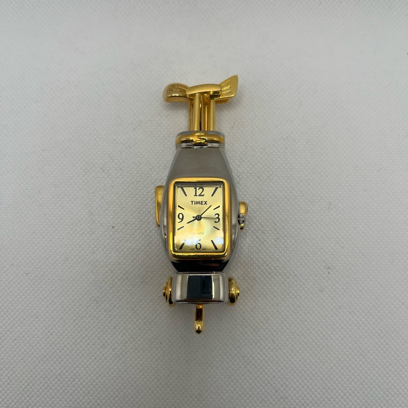 Vintage Timex Collectible Mini Clock Golf Bag Watch Etsy