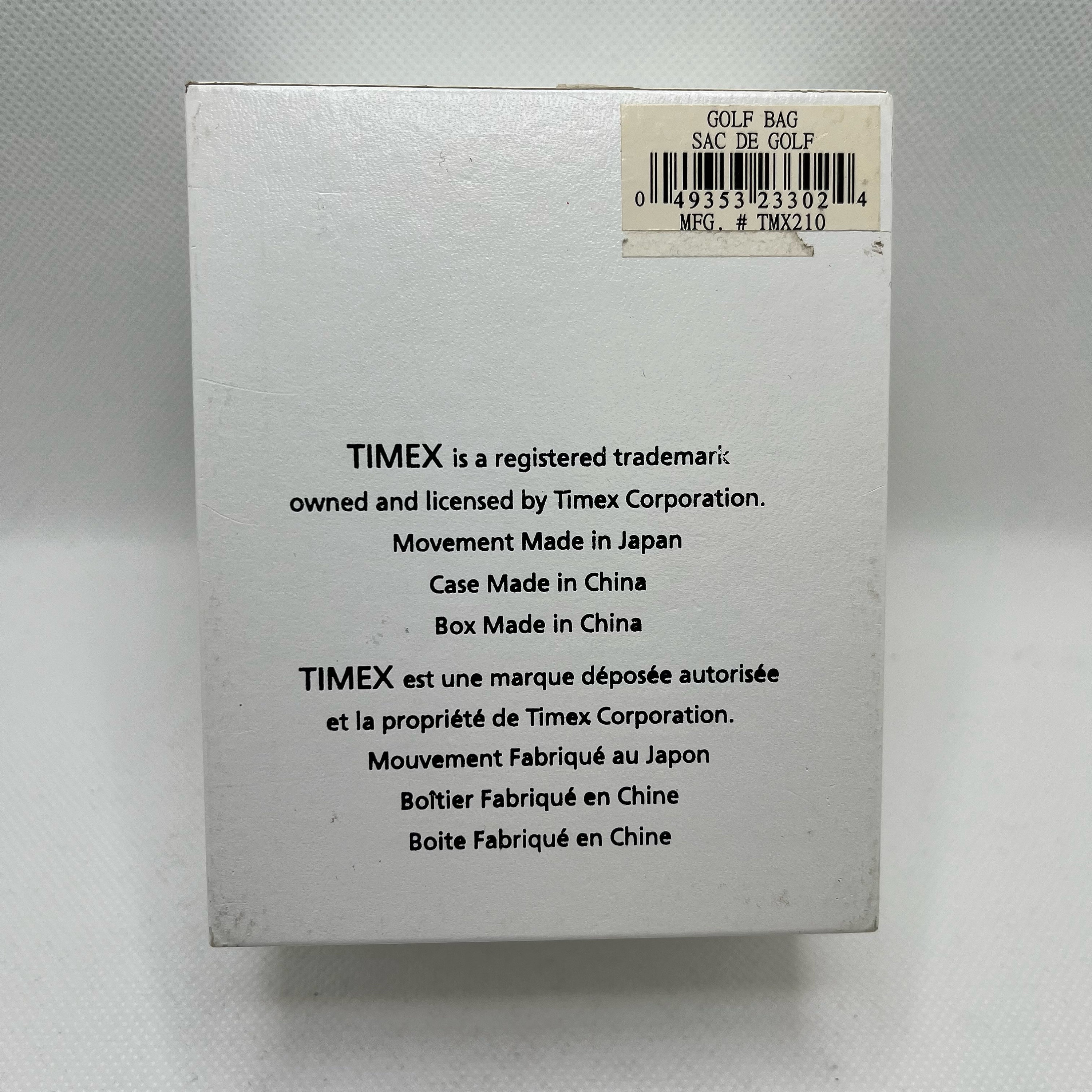 Vintage Timex Collectible Mini Clock Golf Bag Watch Etsy