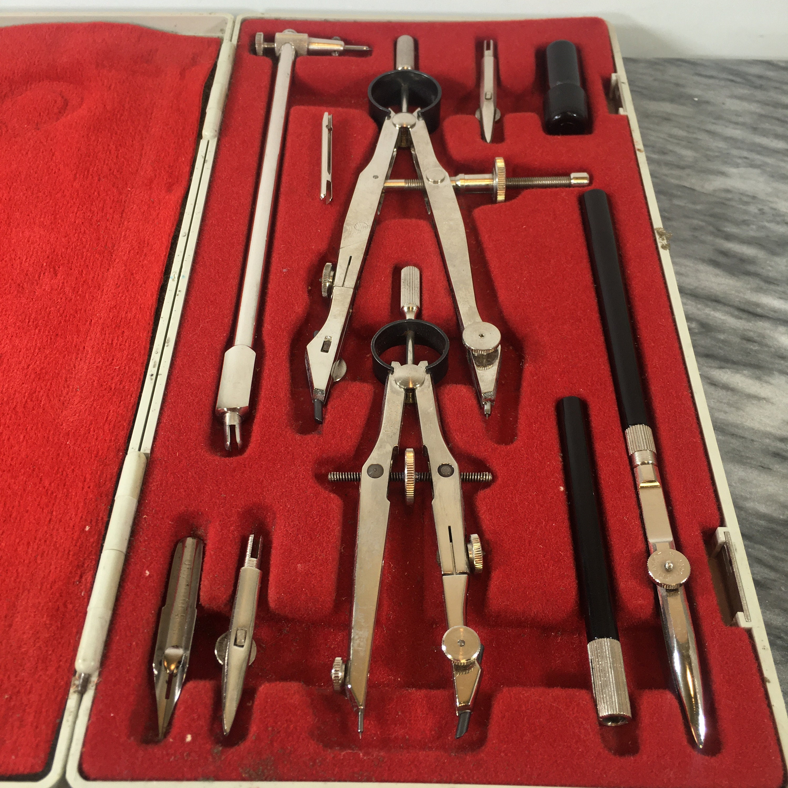 Vintage Gramercy German Drafting Kit in Case Drafting tools Etsy