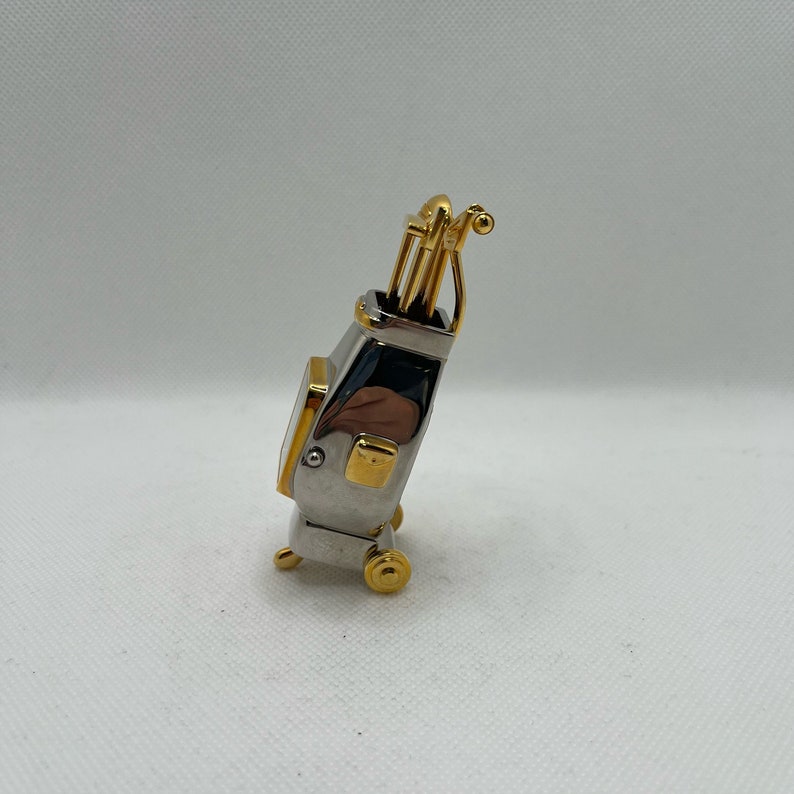 Vintage Timex Collectible Mini Clock Golf Bag Watch Etsy