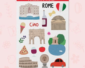 Rome Stickers | TR0010