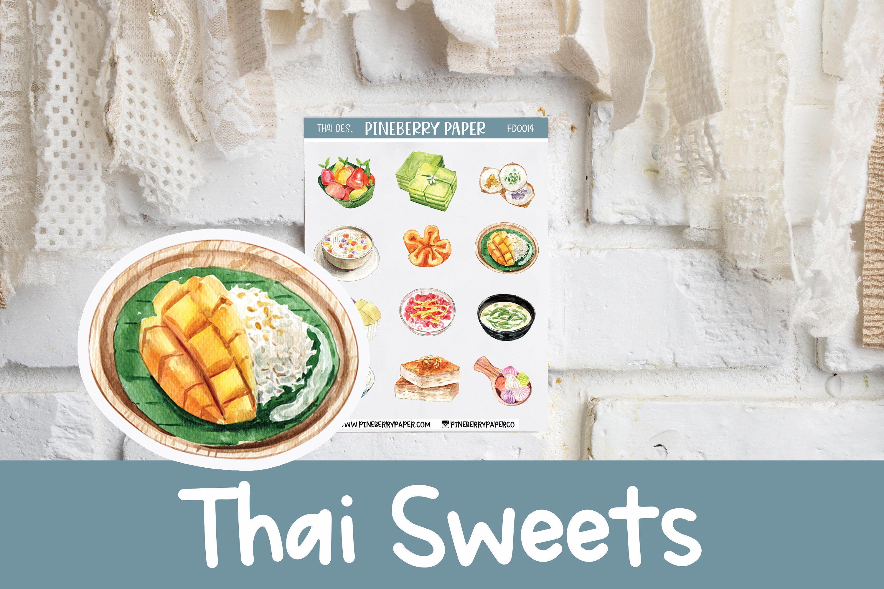 Thai Stationery Etsy