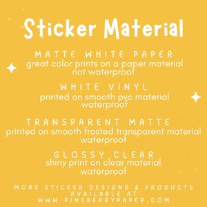 TPC Mail Stickers | Happy Mail | Traveling Postcard | Water-Resistant Matte Vinyl | ML0001 image 2