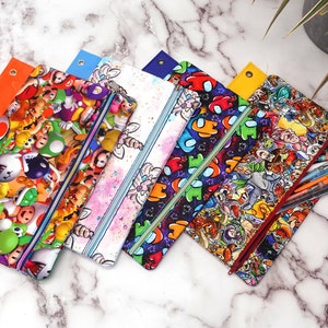 Binder zipper pouch | 3-ring binder pouch | Pencil binder pouch