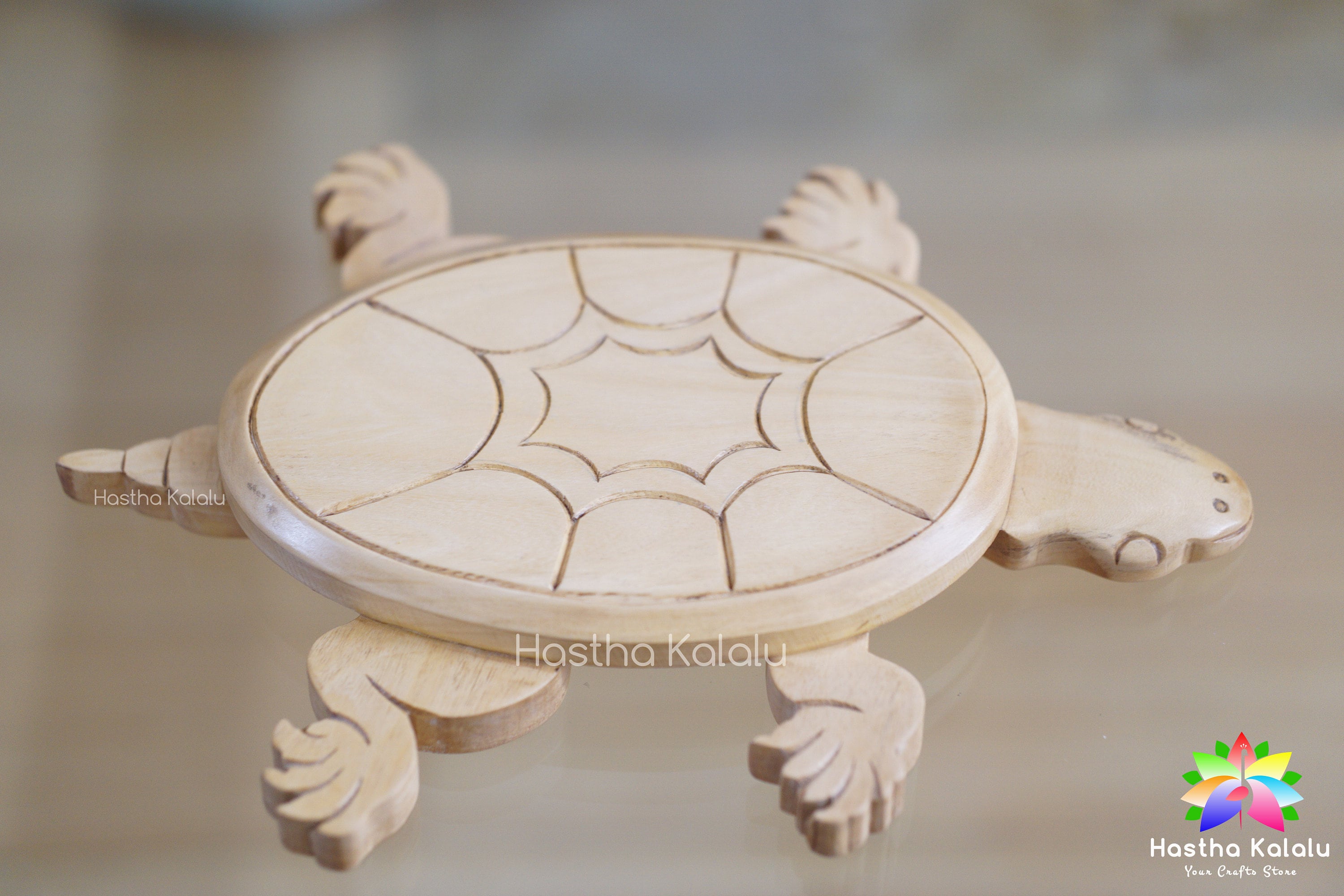 Wooden turtle sale stool