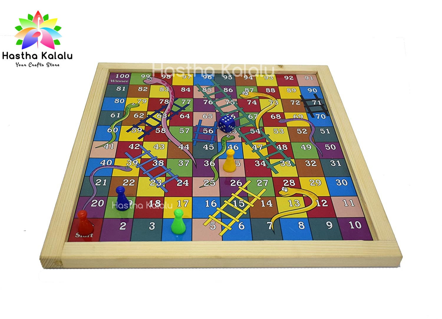 Super Ludo Hero, Villains & Ladders, 2 in 1 Board Game