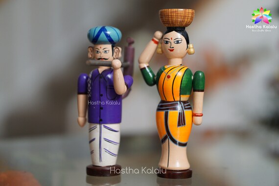 Handmade dolls sales for golu