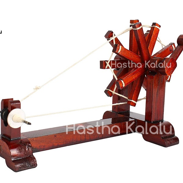 Indian Spinning Wheel Etsy