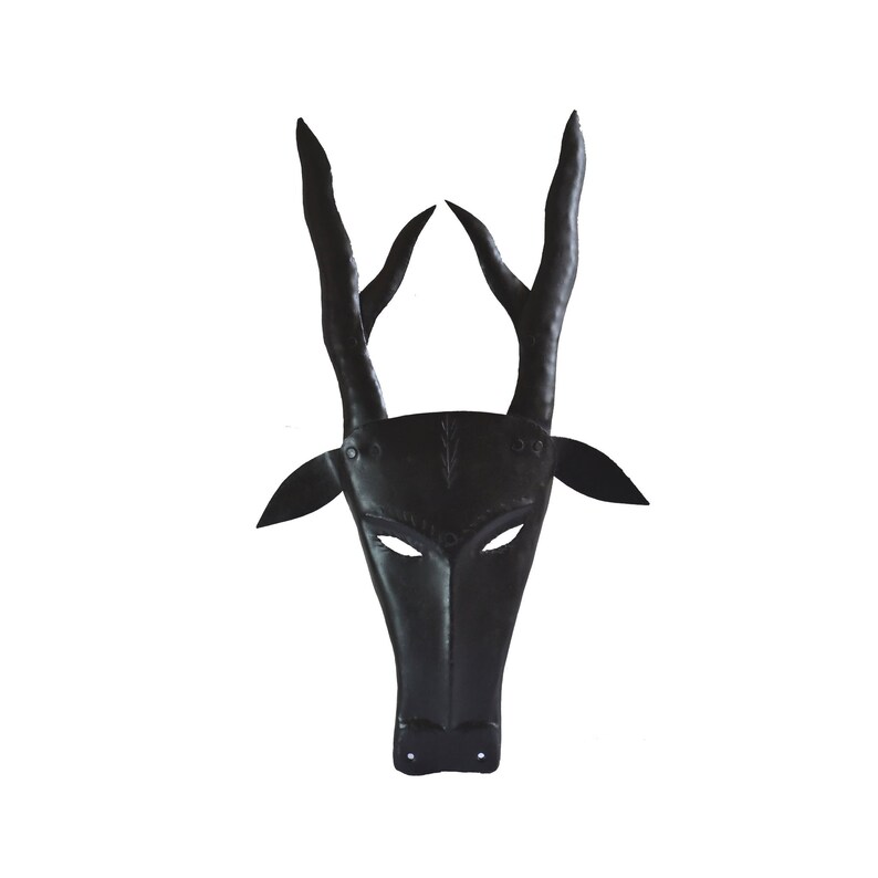 Wrought Iron Stag Mask/ Wall Decor/ Home Decor/ Christmas Gift Etsy