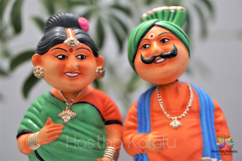 Head Nodding Toy/ Bobble Head Toy thathabamma Pair Budda Etsy