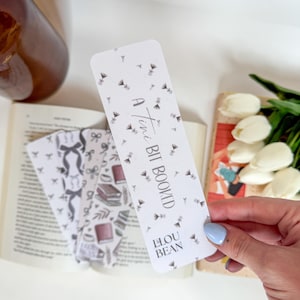 Bookish Bow Bookmarks | Handmade Bookmarks  | Aesthetic Book Accessories | Gift for Readers | Book Lover Gift