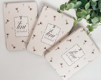 Tini Bit Booked Kindle Case | Clear-Back Flip Cover for Kindle Paperwhite, Colorsoft & Basic | Book Lover Gift