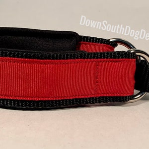 French Martingale Leash "Red Solid" Dog Leash, Martingale Collar, Slip Lead, All-In-One Leash, FastCAT Leash