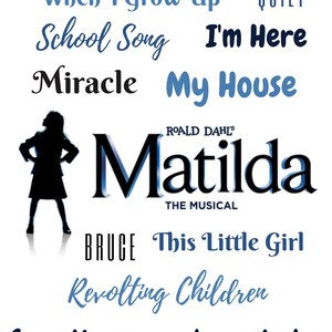 Matilda the store musical hoodie