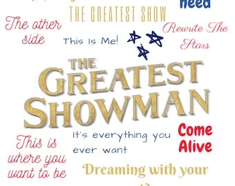 The Greatest Showman Digital Print