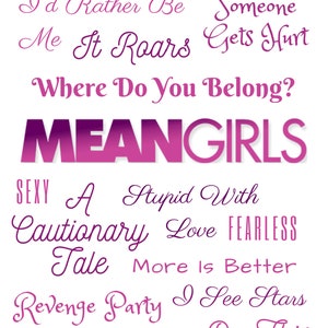 Mean Girls Print