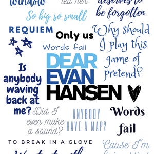 Caro Evan Hansen Stampa musicale