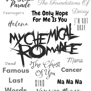 My Chemical Romance Print