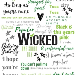Wicked Musical Print