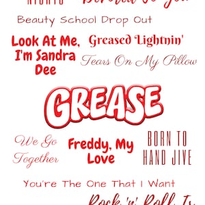 Grease Print