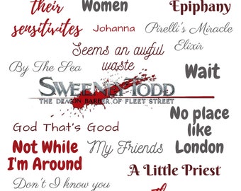 Sweeney Todd Print
