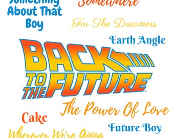 Back To The Future Musical Print