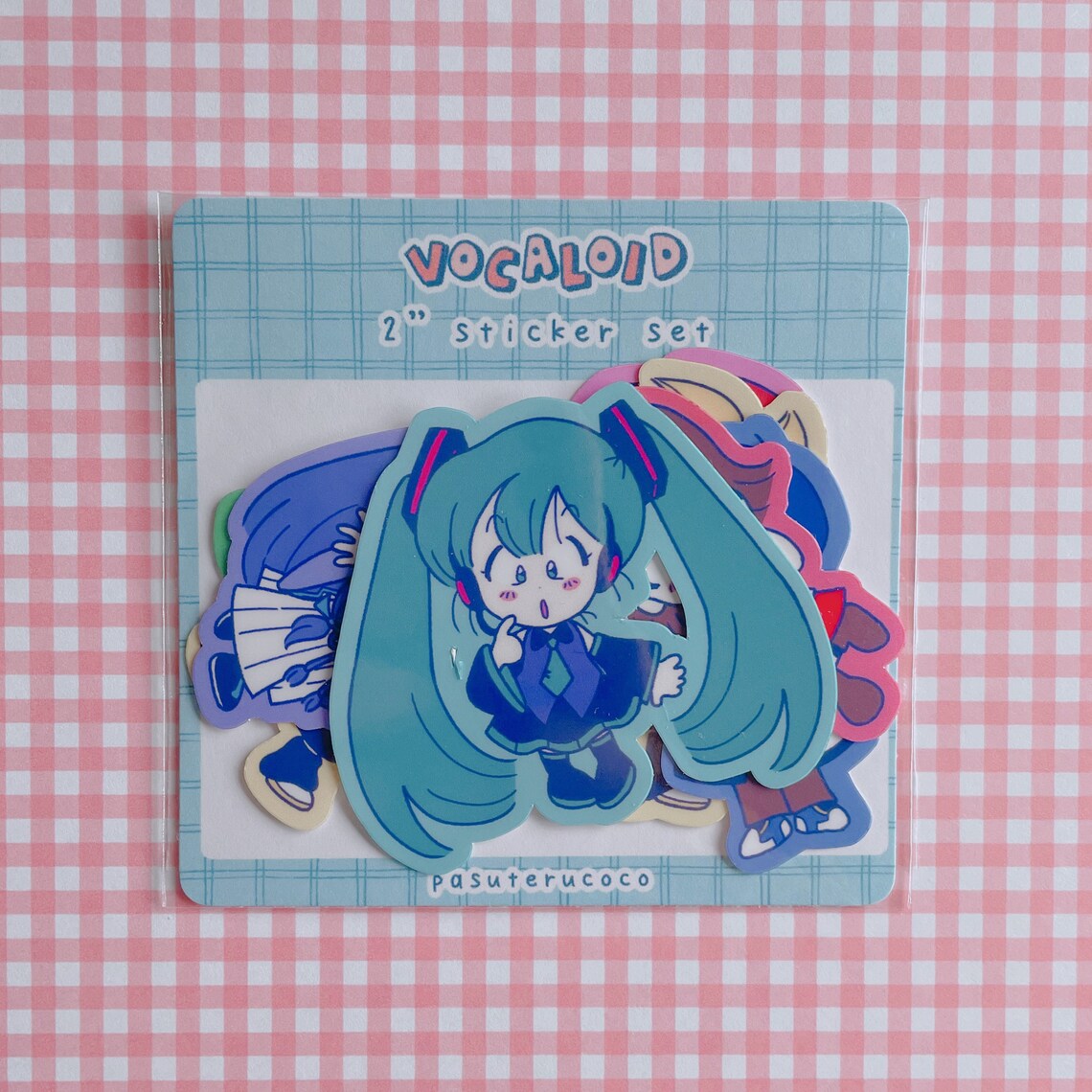 Vocaloid 2 Sticker Set Etsy