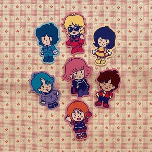 Mobile Suit Gundam - Mashumaro-stickerset Z/ZZ