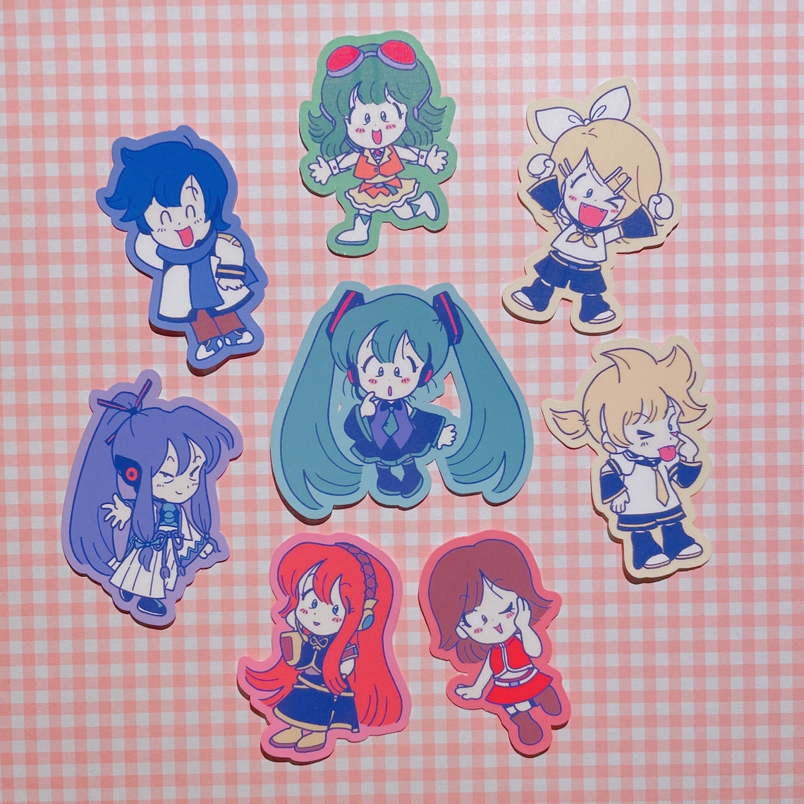 Vocaloid 2 Sticker Set Etsy