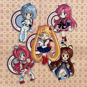 Anime Gals - 90er Serie Sticker
