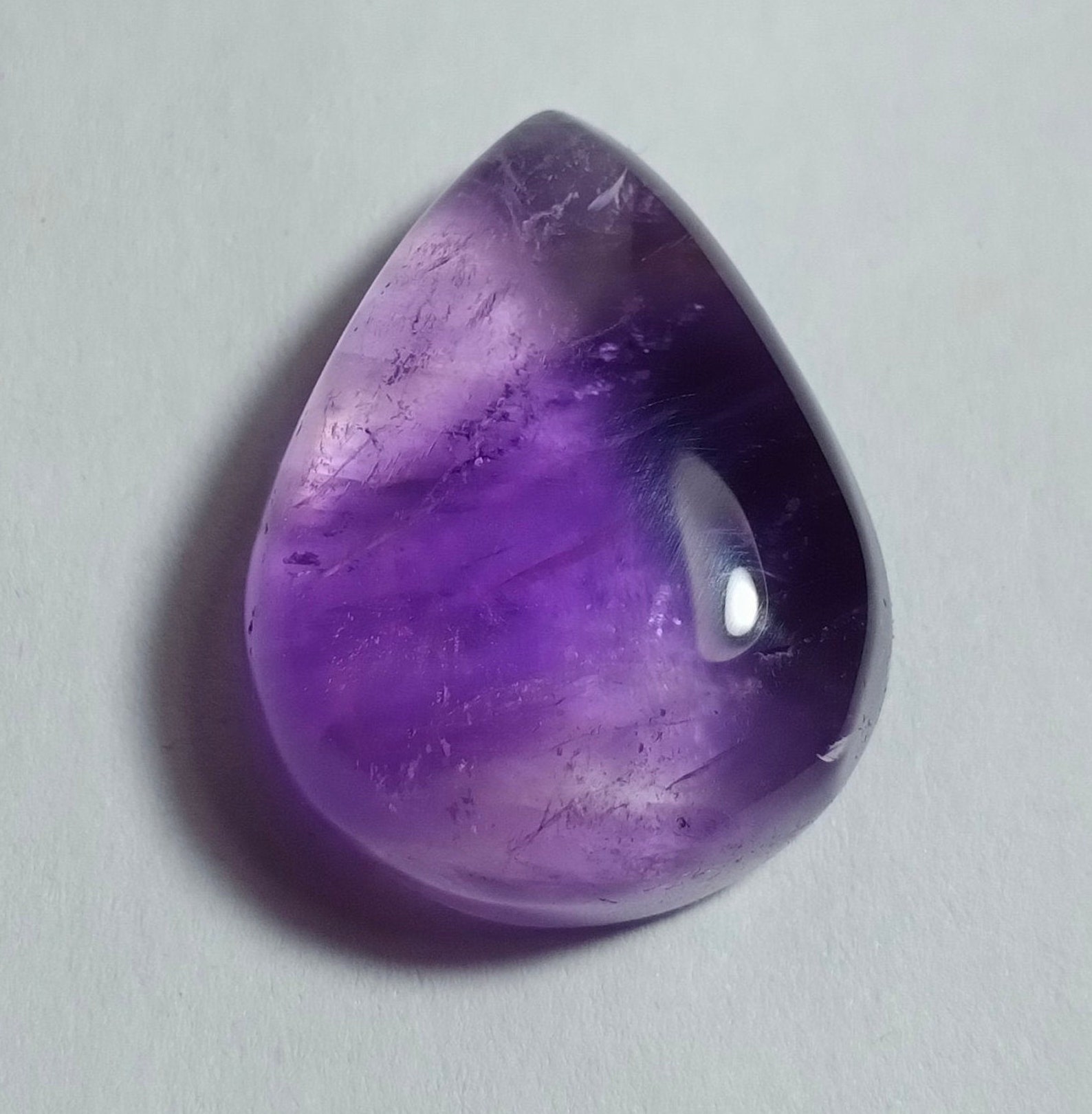 beautiful blue amethyst