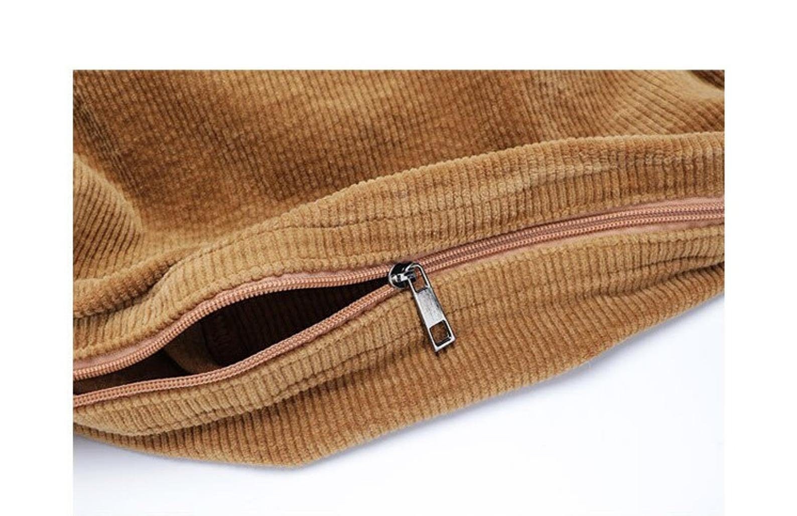 Vintage Hobo Bag Corduroy Tote Bag Eco Friendly Crossbody Etsy