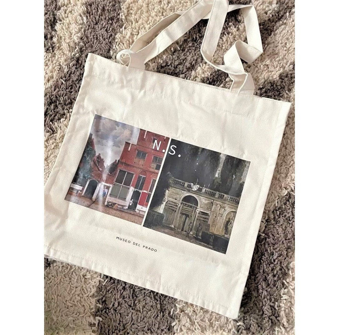M&M World Reusable Shopping Tote Bag LADY GREEN