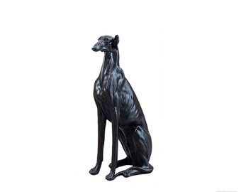 Large Greyhound Statues, Greyhound Sculpture, Greyhound Gifts, Greyhound Ornament, Dog Figurine, Dog Ornament, Dog Lover Gift, from USA