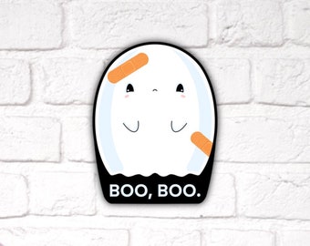 Ghost Kawaii Style Sticker
