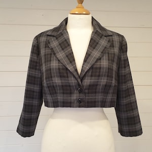 Custom made tartan jacket